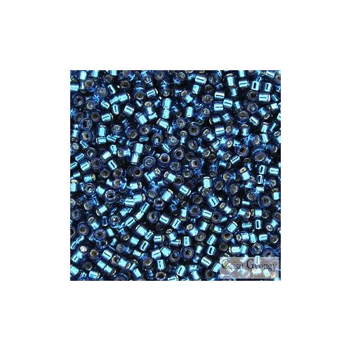 0608 - Silver Lined Blue Zircon - 5 g - 11/0 Miyuki Delica gyöngy