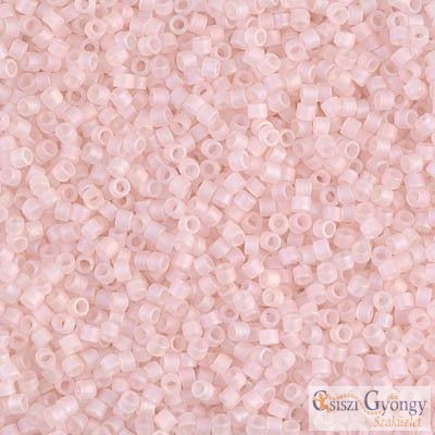 0868 - Matte Transp. Pink Mist AB - 5 g - 11/0 Miyuki Delica Beads