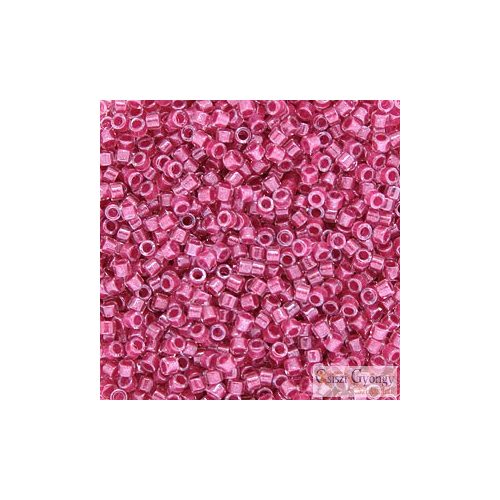0914 - I.C. Rose Lined Cyrstal - 5 g - 11/0 Miyuki Delica Beads