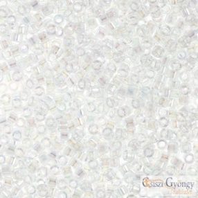   0051 - Transparent Crystal AB - 5 g - 11/0 Miyuki Delica gyöngy