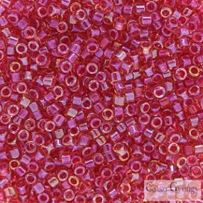   0062 - Lined Light Cranberry AB - 5 g - 11/0 Miyuki delica gyöngy