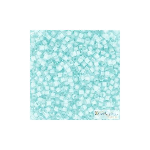 0078 - Lined Aqua Mist - 5 g - 11/0 delica beads