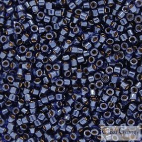 0278 - Lined Luster Dark Blue - 5 g - Miyuki Delica gyöngy