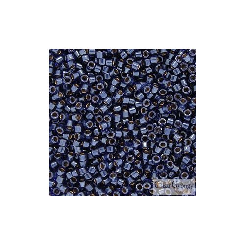 0278 - Lined Luster Dark Blue - 5 g - 11/0 Miyuki Delica gyöngy