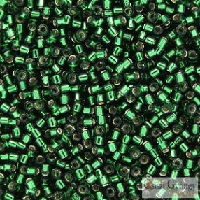   0148 - Silver Lined Emerald Green - 5 g - 11/0 Miyuki Delica gyöngy