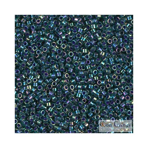 0276 - Teal Lined Emerald AB - 5 g - 11/0 Delica Beads