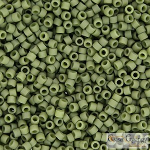 0391 - Opaque Matte Olivine - 5 g - 11/0 Miyuki Delica beads