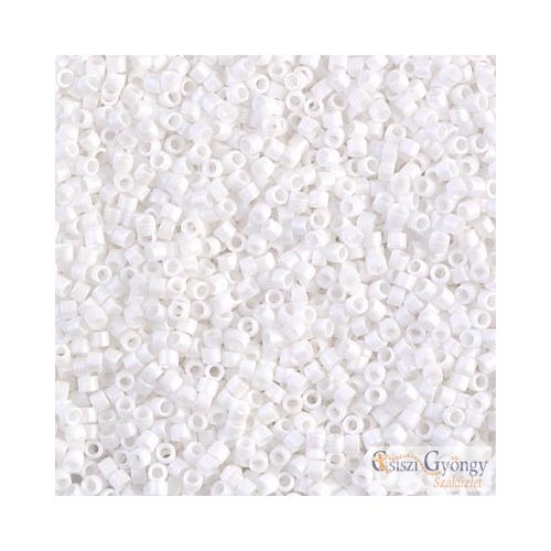 0351 - Opaque Matte White - 5 g - Miyuki Delica beads