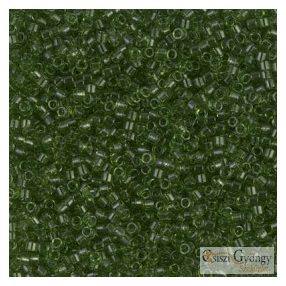 1107 - Transparent Olivine - 5 g - 11/0 Miyuki Delica beads