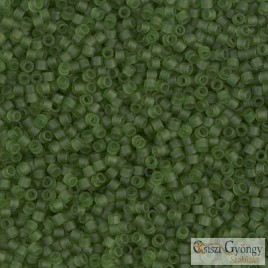 1267 - Áttetsző, matt olajzöld - 5 g - 11/0 Miyuki Delica gyöngy
