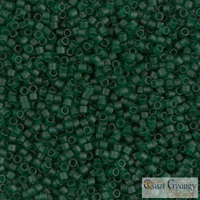 Matte Transparent Green - 5 g - 11/0 Miyuki Delica beads