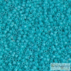   2130 - Telt élénk türkiz - 5 g - 11/0 Miyuki Delica gyöngy