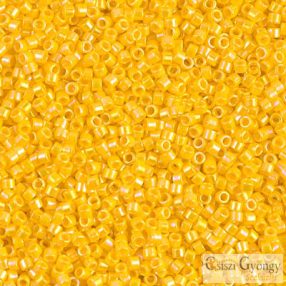   1572 - Telt Kanárisárga AB - 5 g - 11/0 Miyuki Delica gyöngy