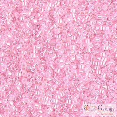 0244 - Crystal Lined Lt. Pink - 5 g - 11/0 Miyuki Delica