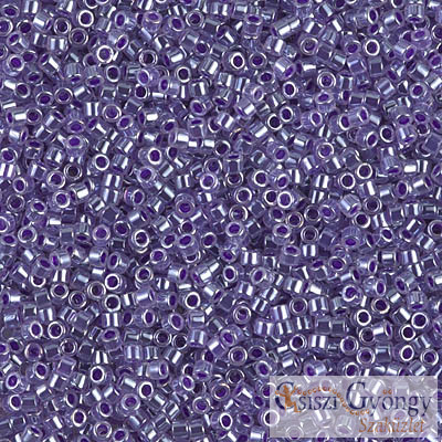 0250 - Luster Crystal Violet Lined - 5 g - 11/0 Miyuki Delica