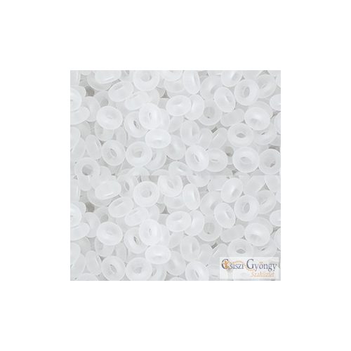 1F - Demi Round 6/0 - 5 g - Transparent Frosted Crystal