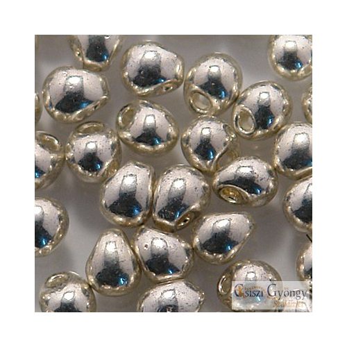 Galvanized Silver - 5 g - Miyuki Drop mérete: 3.4 mm 