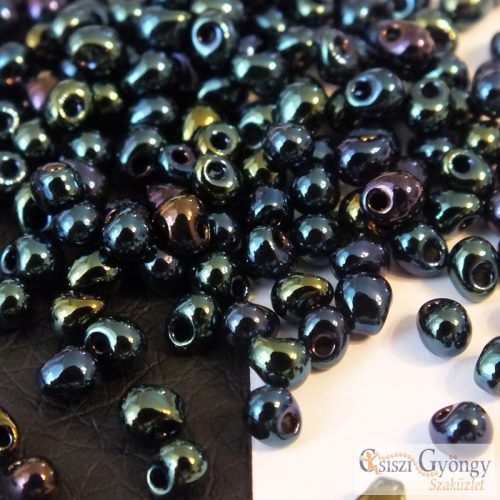 Blue Iris - 5 g - Miyuki Drop Beads 3.4mm (9452)