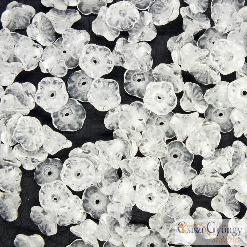 Crystal - 30 pcs. - 5x7 mm Flower Cup Beads