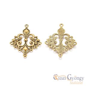 Fülbevaló alap vagy végzáró - 2 db