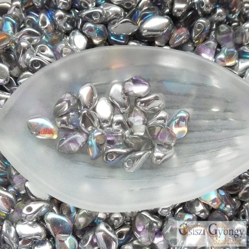 Crystal Silver Rainbow - 2,5 g - Gekko gyöngy 3x5 mm