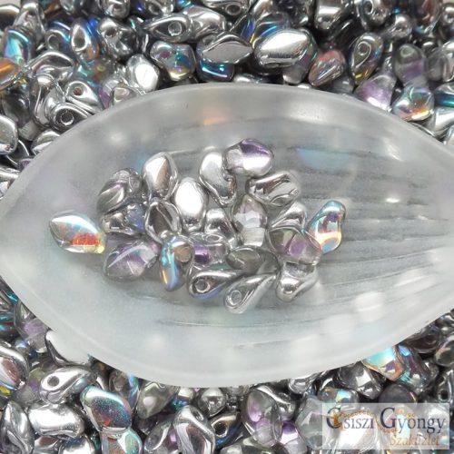 Crystal Silver Rainbow - 2,5 g - Gekko Beads 3x5 mm