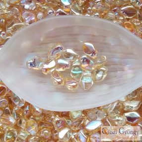 Crystal Yellow Rainbow - 2,5 g - Gekko gyöngy 3x5 mm