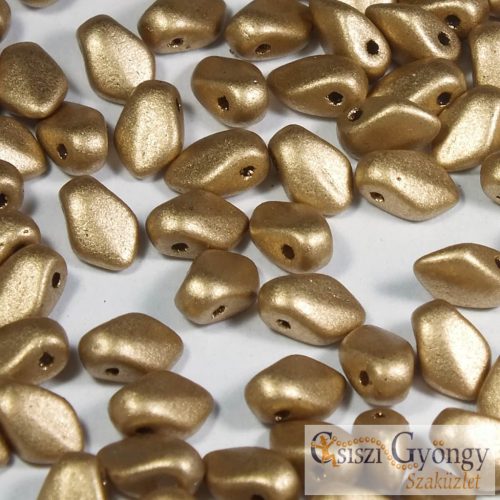 Metallic Flax - 2,5 g - Gekko gyöngy 3x5 mm
