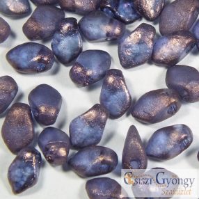 Etched Lila Vega - 2,5 g - Gekko gyöngy 3x5 mm