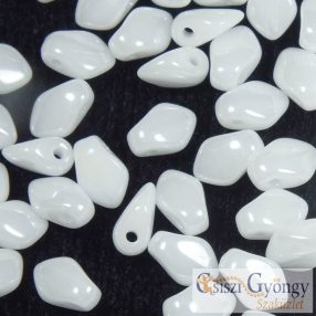 Luster White - 2,5 g - Gekko gyöngy, 3x5 mm