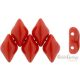 Opaque Red - 5 g - Gemduo gyöngy 8x5 mm (93200)