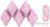 Luster Metallic Pink - 5 g - Gemduo gyöngy (14494WH)