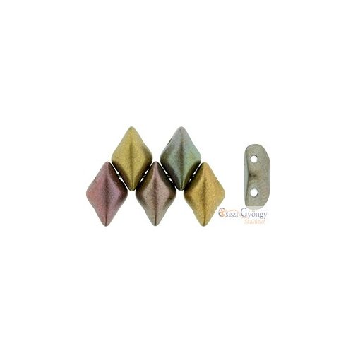 Matte Metallic Gold Copper - 5 g - Gemduo 8x5mm (K0162)