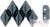 Gemduo, Pearl Coat Charcoal - 5 g - 8x5 mm (25037AL)