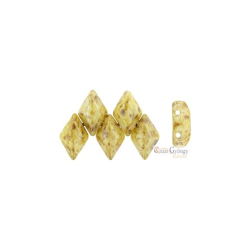 Opaque Luster Picasso - 5 g - Gemduo Beads 8x5 mm