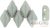 Gemduo, Powdery Pastel Gray - 5 g - 8x5 mm (29320AL)