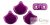 C.T. Sueded Gold Fuchsia - 10 db - Ginkgo gyöngy (08A04)