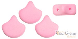 Bondeli Pink - 10 pcs. - Ginkgo Leaf Beads, 7.5x7.5mm (92923Al)