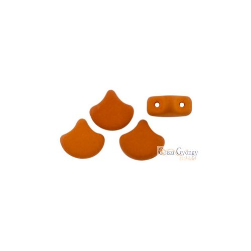 Saturated Pumpkin - 10 pcs. - Ginkgo Beads (29525AL)