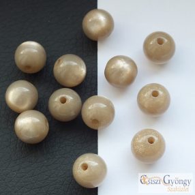   Gyöngyház Fényű Homok - 1 db - 10 mm Polaris golyó (36255)