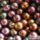 Matte Met. Purple Iris - 50 pc. - 3 mm Round Beads