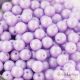 Powdery Pastel Purple - 50 pcs. - 3 mm round beads