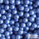 Powdery Pastel Sapphire - 50 pcs. - 3 mm Round Beads