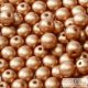 Matte Met. Copper - 40 pc. - Round Beads 4 mm (29412)
