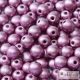 Matte met. Viola - 40 db - 4 mm golyó gyöngy (29428)