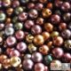 Matte Met. Purple Iris - 40 pc. - 4 mm Round Beads (01640)
