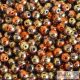 Gold Rush - 40 Stück - 4 mm Round Beads