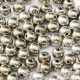 Nickel - 40 pc. - Round Beads 4 mm (27000)