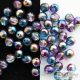 Magic Blue - 40 pcs. - 4 mm Round Beads