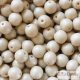 Powdery Pastel Beige - 40 pcs. - 4 mm Round Beads